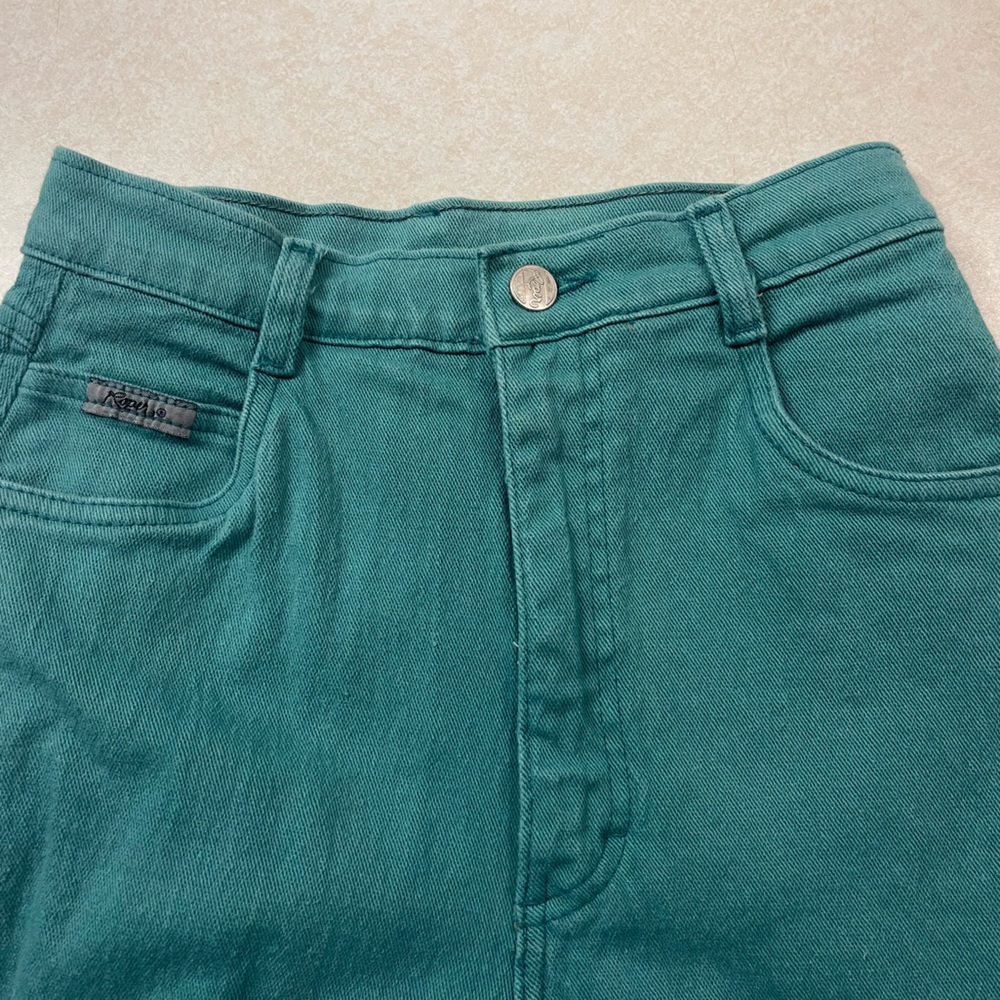 Roper Teal High-Waisted Jeans